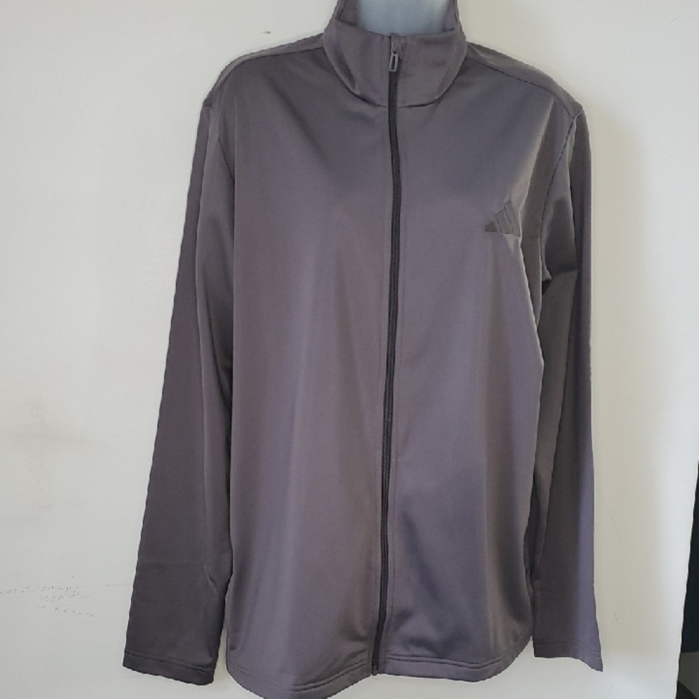 Adidas Men's Gray Lightweight Jacket